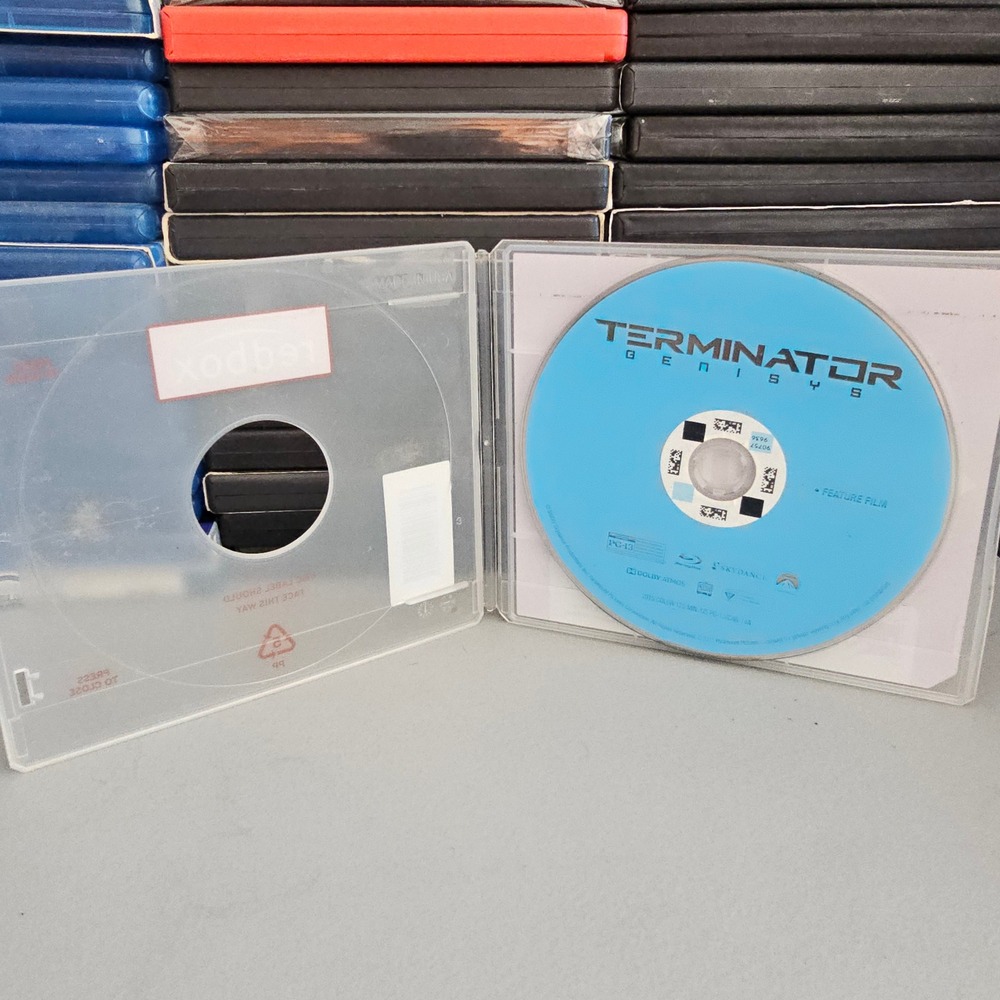 Terminator Genisys Blu-ray Disc 2015 Sci-Fi Action Movie Arnold Schwarzenegger